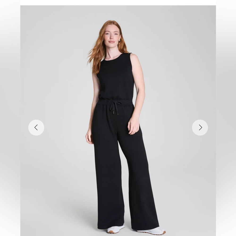 SPANX Black Sleeveless Wide-Leg Jumpsuit NWOT - Never worn - Size L